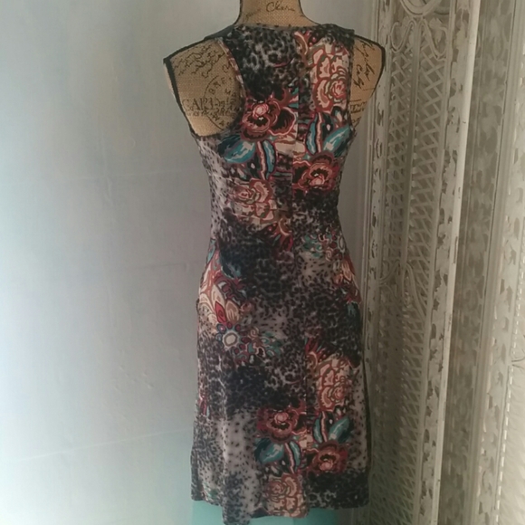 Natasha Gan Leather Chain Dress 10 - Picture 6 of 8